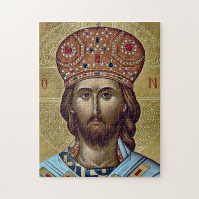 Christ the King Orthodox Christian Icon Jigsaw Puzzle (Vertical)