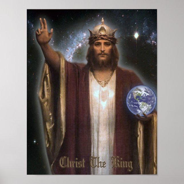 CHRIST THE KING SACRED POSTER (Front)