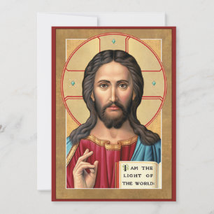 Christ the Light of the World Holiday Card