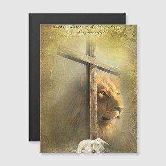 Christ the lion,the lamb of God