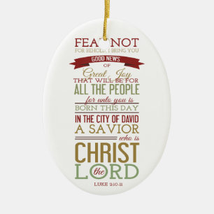 Christ the Lord Ceramic Ornament