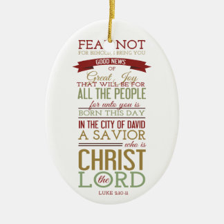 Christ the Lord Ceramic Ornament
