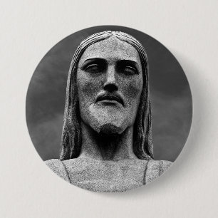 Christ the Redeemer 7.5 Cm Round Badge