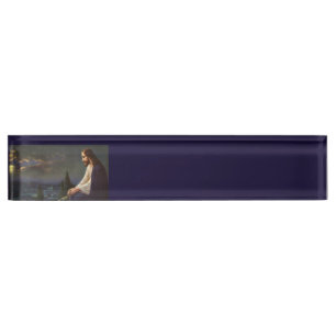 Christ The Redeemer Nameplate
