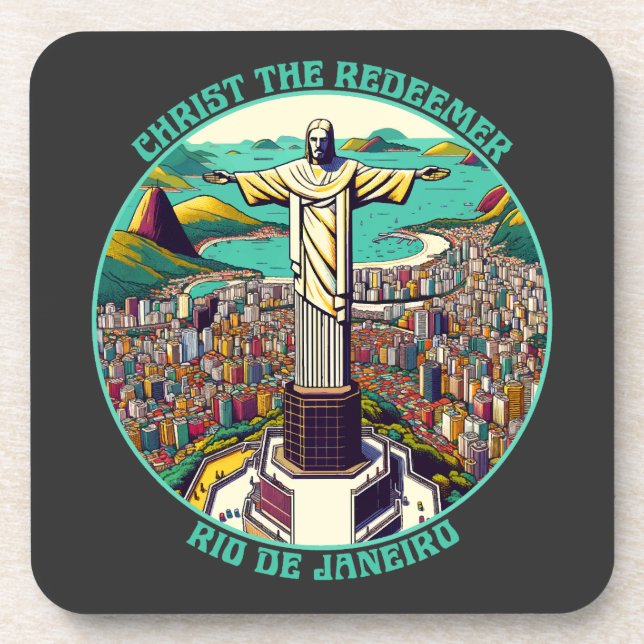 Christ the Redeemer, Rio de Janeiro Coaster (Front)
