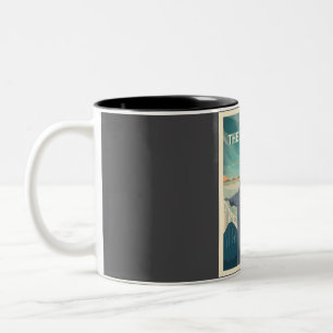Christ the Redeemer Rio de Janeiro Travel Two-Tone Coffee Mug