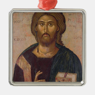 Christ the Redeemer, Source of Life, c.1393-94 Metal Tree Decoration
