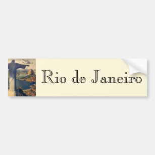 Christ the Redeemer Statue, Rio De Janeiro, Brazil Bumper Sticker