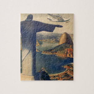 Christ the Redeemer Statue, Rio De Janeiro, Brazil Jigsaw Puzzle