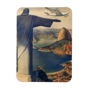 Christ the Redeemer Statue, Rio De Janeiro, Brazil Magnet