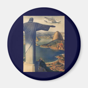 Christ the Redeemer Statue, Rio De Janeiro, Brazil Magnet
