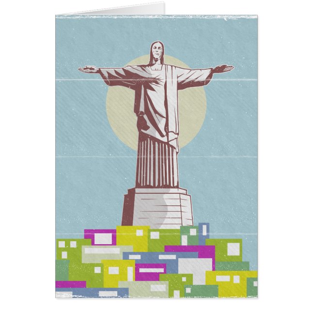 Christ the Redeemer Travel poster Favela  (Front)