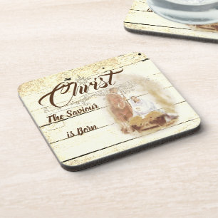 Christ the Saviour is born Coaster