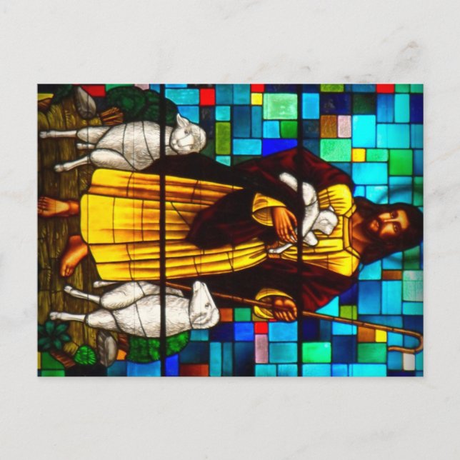 Christ the Shepherd Postcard (Front)