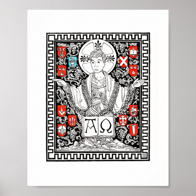 Christ the Vine 8" x 10" Print (Front)