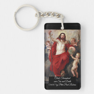 Christ Triumphant over death Key Ring