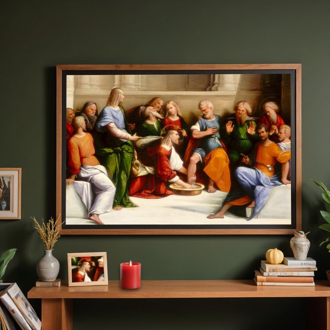 Christ Washing the Disciples' Feet, Garofalo Poster (Creator Uploaded)