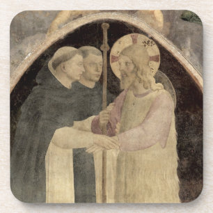 Christ Welcomes Two Dominican Friars, (fresco) (de Coaster