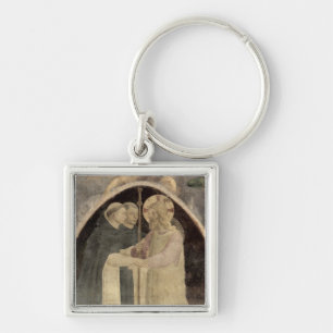 Christ Welcomes Two Dominican Friars, (fresco) (de Key Ring