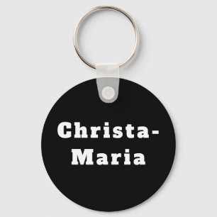 Christa-Maria Key Ring