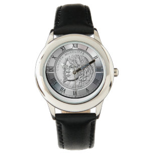 Christa McAuliffe Silver Dollar Commemorative Coin Watch