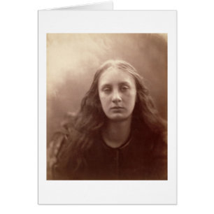 Christabel, portrait of May Prinsep, c.1867 (sepia