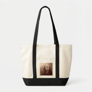 Christabel, portrait of May Prinsep, c.1867 (sepia Tote Bag