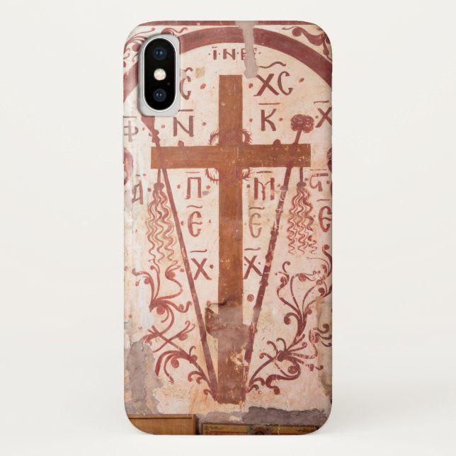 Christain Cross Artwork Case-Mate iPhone Case (Back)