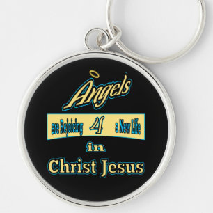 Christan Angels Are Rejoicing Keychain