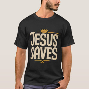 Christan Jesus Saves Premium T-Shirt