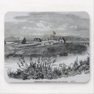 Christchurch, Canterbury Colony, New Zealand Mouse Pad