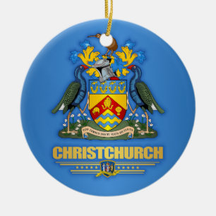 Christchurch Ceramic Tree Decoration