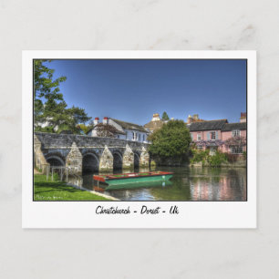 Christchurch - Dorset - Uk Postcard