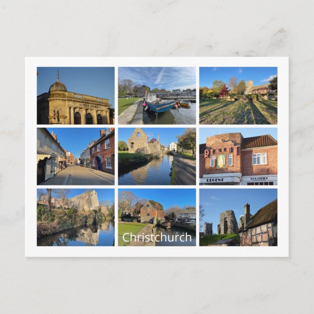 Christchurch Holiday Postcard (Front)