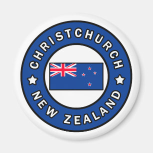 Christchurch New Zealand Magnet