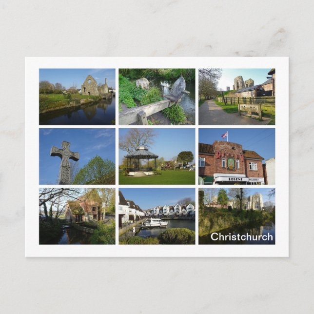 Christchurch Postcard (Front)