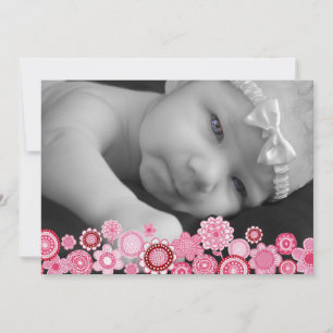 Christening Baptism Girls Photo Invitation Invite