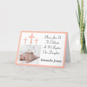 Christening/Baptism Invitation for Baby Girl