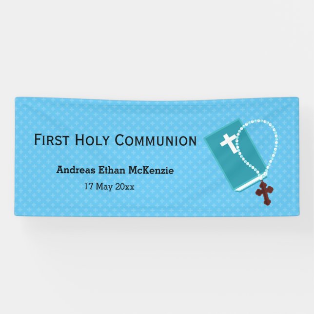 Christening * choose background colour banner (Horizontal)