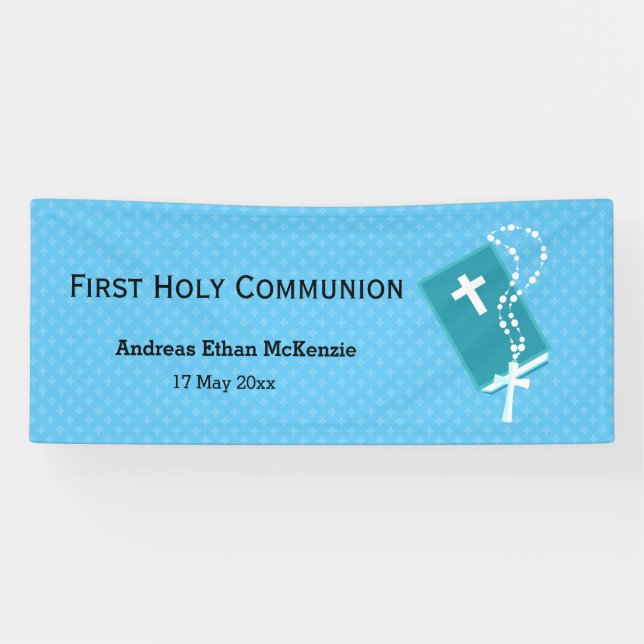 Christening * choose background colour banner (Horizontal)