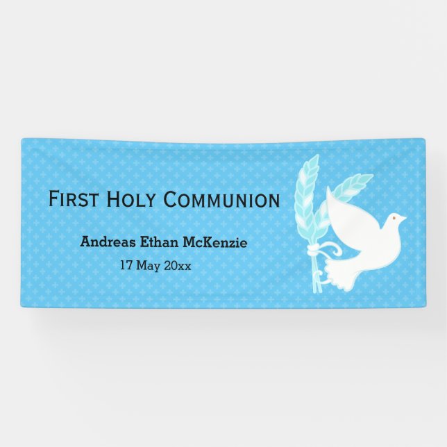 Christening * choose background colour banner (Horizontal)