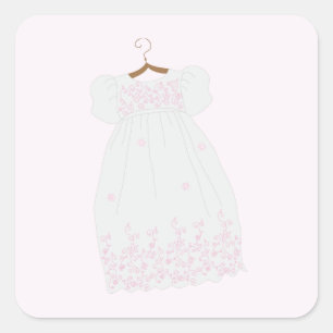 Christening Gown Stickers