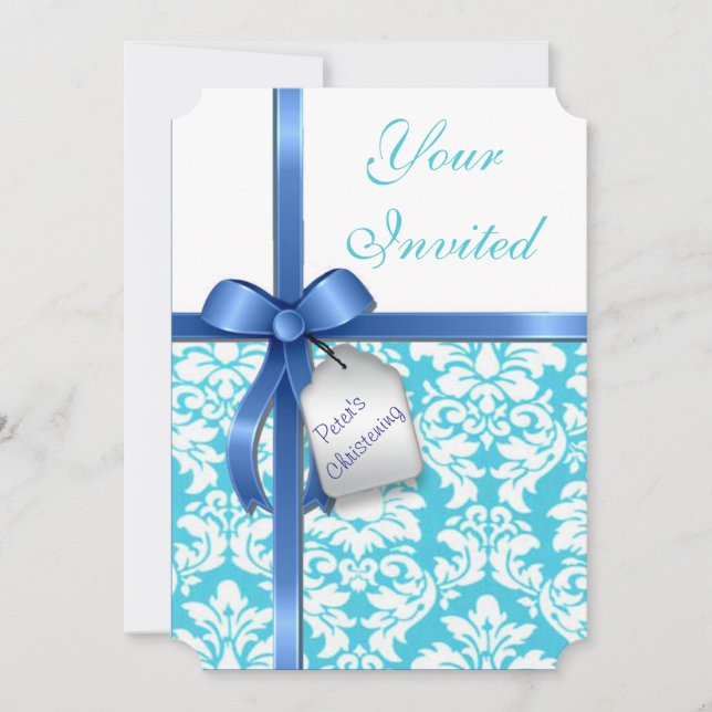 Christening Invitation (Front)