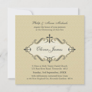 CHRISTENING INVITES :: viva 4SQ