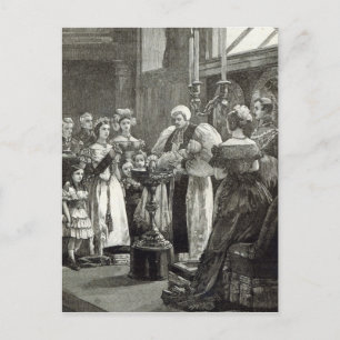 Christening of the Princess Louise Postcard