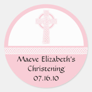 Christening, Shower or First Communion Sticker