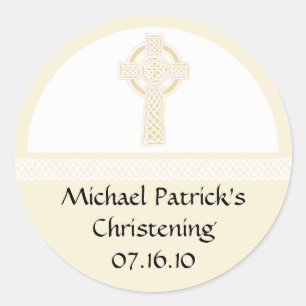 Christening, Shower or First Communion Sticker