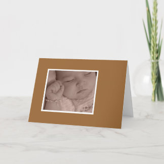 Christening Thank You Card