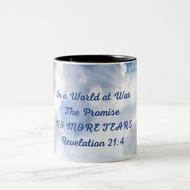 Christian 11oz Mug  Inspirational Bible Verse Mug  (Center)