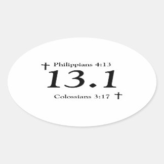Christian 13.1 Sticker